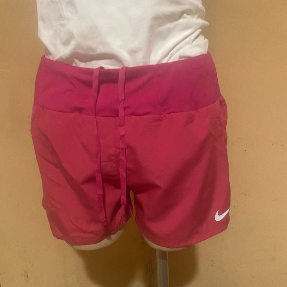 Nike Pink Athletic Shorts Lightweight Running Design - Picture 2 of 11